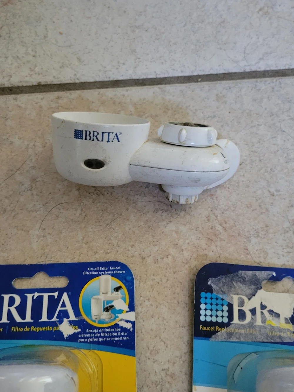 Brita White Faucet-Mount Water Filter Head
